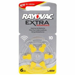 RAYOVAC Bateria Aparat Słuch 10 op-6 DA10N6