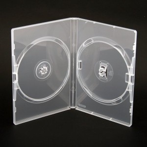 Pudełko 2xDVD AMARAY Clear 14mm (na ściankach)