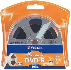 Verbatim DVD-R x8 4,7GB AZO c-10 movie 96856