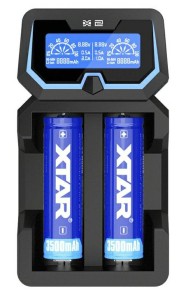 XTAR Ładowarka 2x 18650 X2
