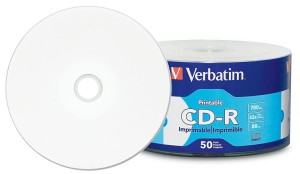Verbatim CD-R x52 700MB PRINT s-50 98911  bez ID