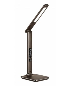 PLATINET Lampka Led 14W 44228 PDLU13 CZA +ładowarka USB 1A 3000-6000K 350LM termometr CZARNA  43820