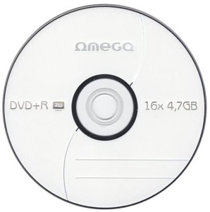 OMEGA DVD+R x16 s-50 40934