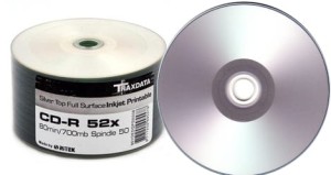 RITEK CD-R PRINTABLE PERŁA FF s-50 (traxdata) SILVER TRCPS50