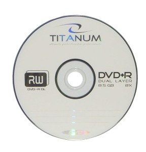 TITANUM DVD+R DL x8 8,5GB s100 1239