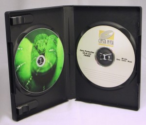 Pudełko 2xDVD Czarne 14mm op-100