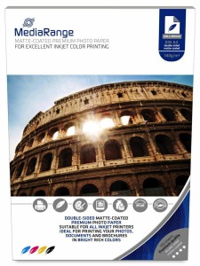 MEDIARANGE Papier 140g op-100 A4 Mat MRINK111 dwustronny 5760dpi